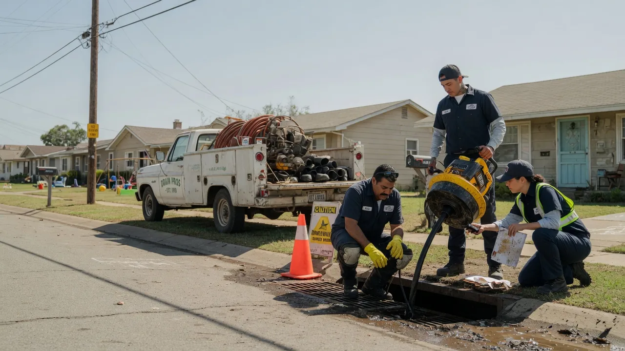 Drain Cleaning in Texola, OK near me